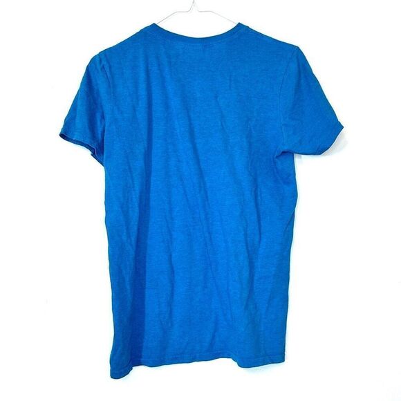 Gildan Cotton Tampa Bay Sporting Clays Heather Aqua Blue T-Shirt Size Small - Picture 2 of 4
